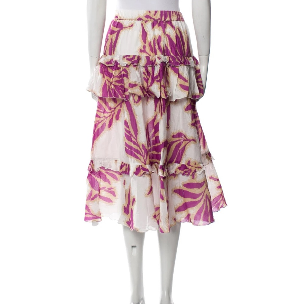 NWT- Tanya Taylor Hazelle Skirt pink size Small
